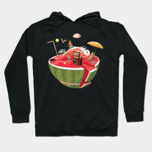 watermelon beach Hoodie